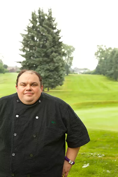 Tables on the Green chef Chad Radecker - PHOTO BY HEATHER MULL