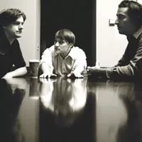 Take a meeting: Meeting of Important People (Matt Miller, Josh Verbanets and Aaron Bubenheim, from left)