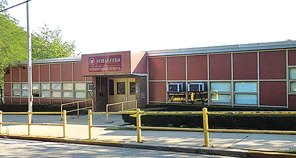 The former Schaeffer Intermediate School in Sheraden