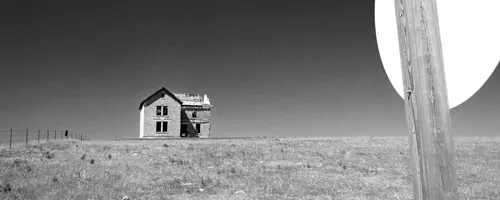 This land is your land: "Abandoned Homestead, Highway 36, Northern Kansas," by Jim Schafer.