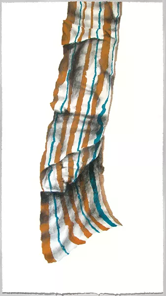 Thrust Excavation, Chris McGinnis' "drawings, paintings and layered objects