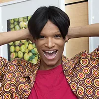 Comedian and makeup artist Norman Freeman gives makeovers to those in need