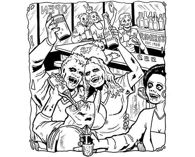 City Paper’s Coloring Issue gets Zombified
