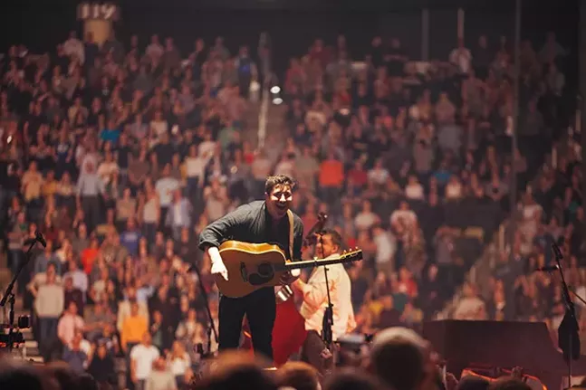 Mumford and Sons at PPG Paints Arena - CP PHOTO: JARED MURPHY