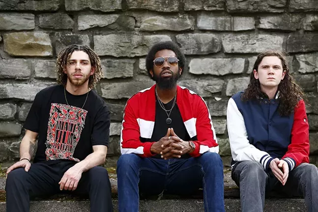 Jack Swing: Jonathan Lightfoot, Isaiah Ross, and Rowdy Kanarek - CP PHOTO: JARED WICKERHAM