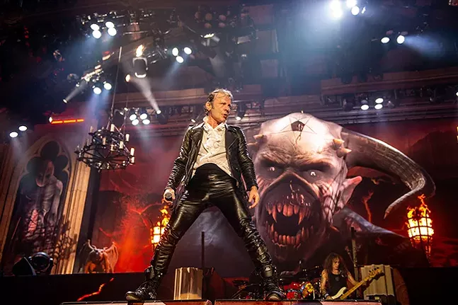 Iron Maiden - PHOTO: JOHN MCMURTRIE