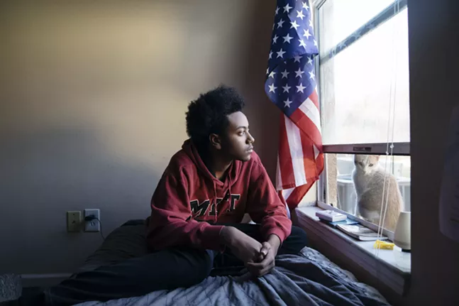 In the first episode, the show talks with students of T.M. Landry high school - ANNIE FLANAGAN FOR THE NEW YORK TIMES/FX