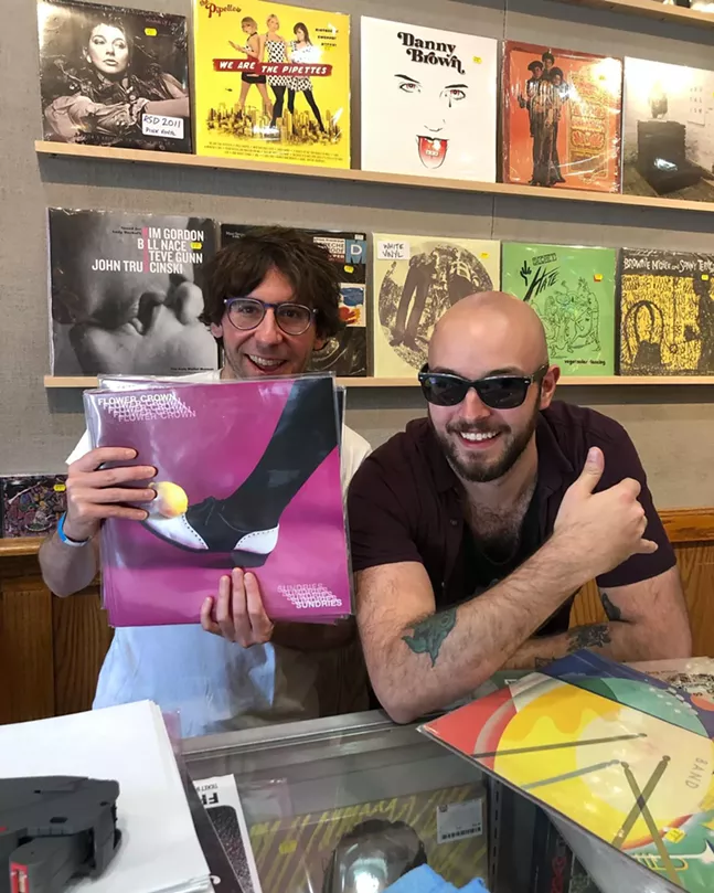 Derek January (left) and Mike Iverson (right) of Flower Crown (who are performing on Cassette Day). - PHOTO: THE GOVERNMENT CENTER