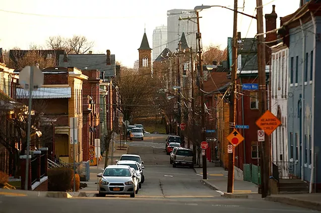 Pittsburgh's Lawrenceville neighborhood has seen its home prices drastically increase in recent years. - CP PHOTO: JARED WICKERHAM