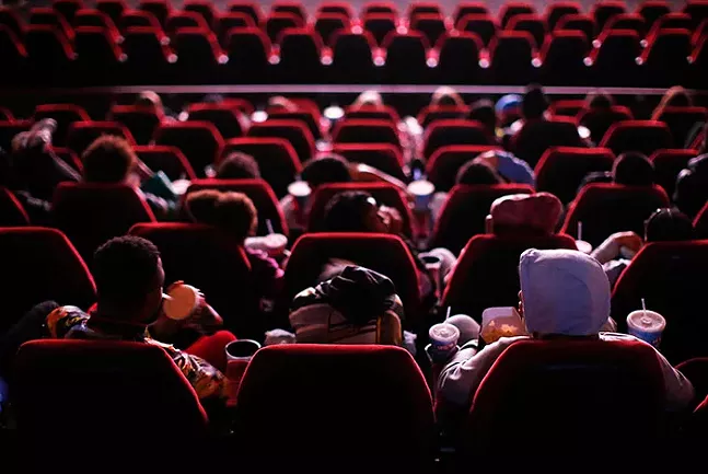 Students watch films at the SouthSide Works Cinema as part of Teen Screen on Wed., Jan. 15, 2020. - CP PHOTO: JARED WICKERHAM