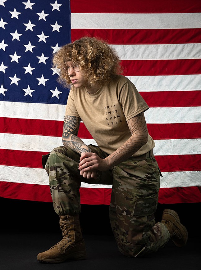 Brittney Chantele's new album reflects on her time in the military, and how she got out
