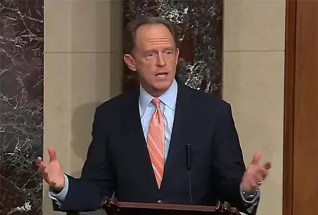Sen. Pat Toomey supports coronavirus stimulus bill, but worries it 'creates incentives not to work'