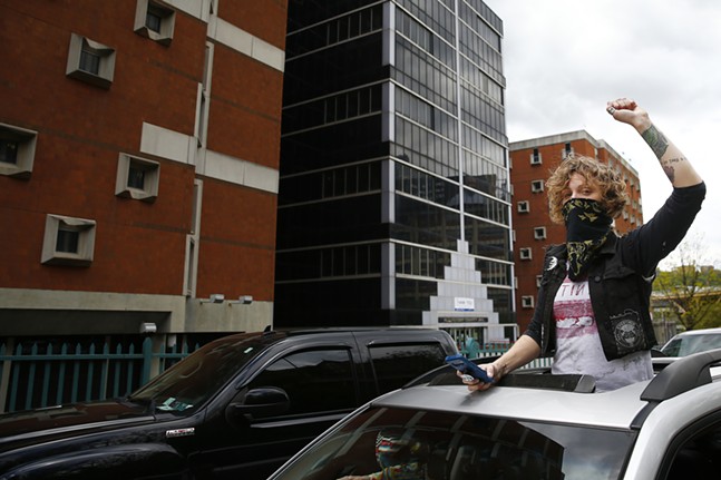 Photos: #FreeBlackMamas Protest at Allegheny County Jail