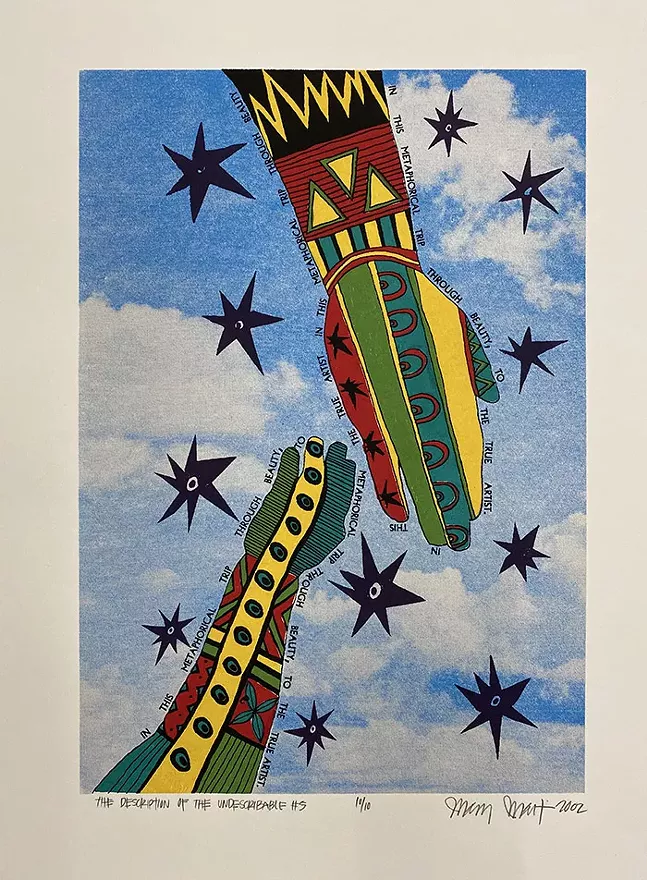 Artwork by Mary Martin, to be included in AIR's online auction on Instagram - IMAGE COURTESY OF ARTISTS IMAGE RESOURCE
