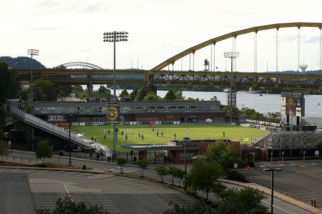Pittsburgh Riverhounds host first professional sporting event amidst pandemic