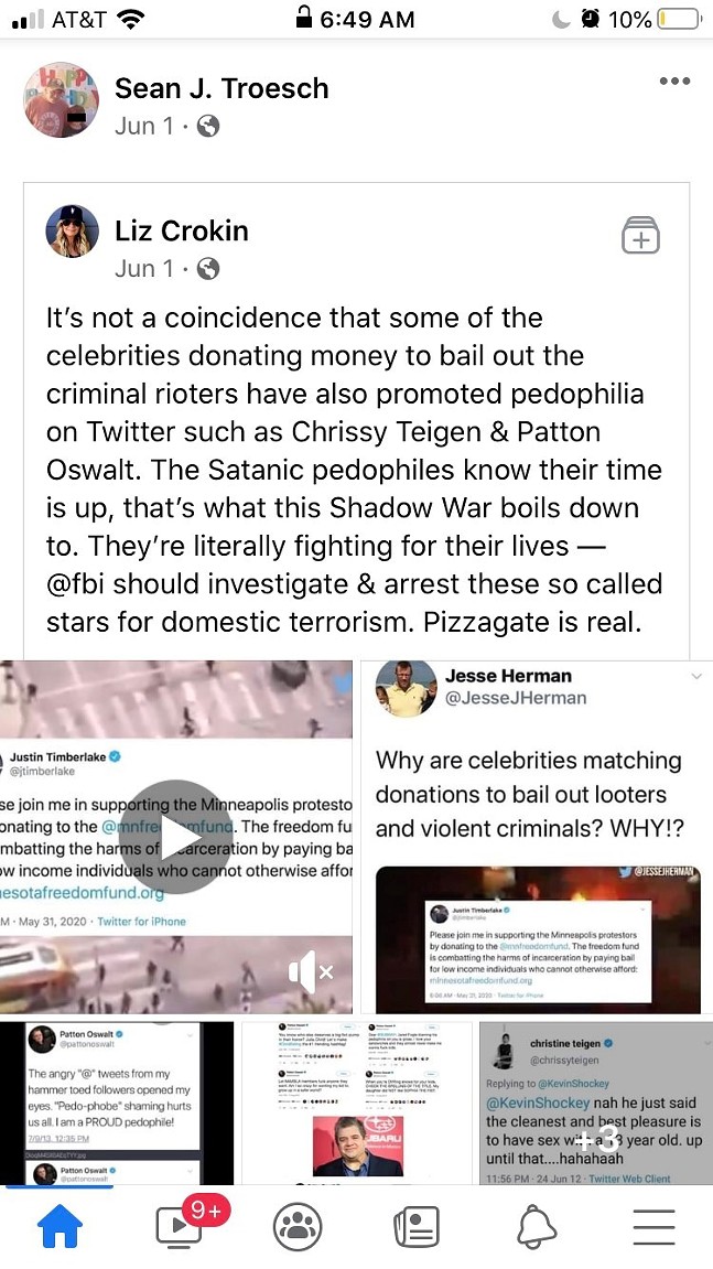 Pittsburgh-area mail carrier under investigation is apparent QAnon conspiracy theorist (4)