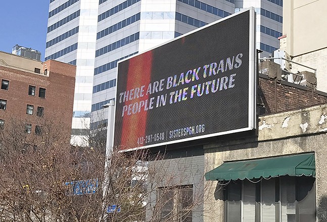 Billboard in Downtown at intersection Grant Street and Boulevard of the Allies. - CP PHOTO: RYAN DETO