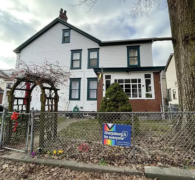 Campaign sign in Sharpsburg in support of passing the LGBTQ nondiscrimination ordinance - PHOTO: COURTESY OF AADAM SOORMA