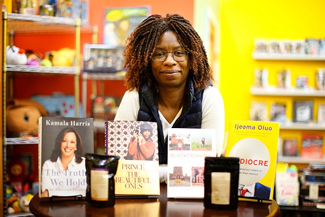 Lea Bickerton, owner of The Tiny Bookstore - CP PHOTO: JARED WICKERHAM