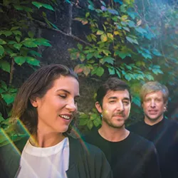 Young Galaxy (left to right: Catherine McCandless, Matthew Shapiro, Stephen Ramsay) - PHOTO COURTESY OF LUKE ORLANDO