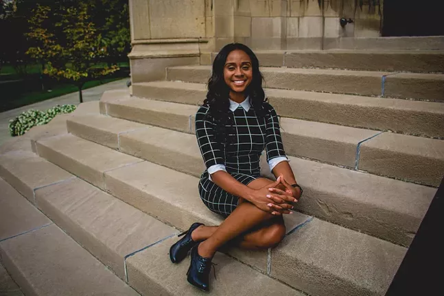 Keyva Clark, President of Urban League Young Professionals of Greater Pittsburgh - PHOTO: LOVELAI PHOTOGRAPHY