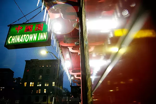 Chinatown Inn on Third Avenue in Downtown Pittsburgh, the location of the city's "lost" Chinatown - CP PHOTO: JARED WICKERHAM