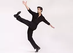Alejandro Diaz in James Kudelka’s “The Man in Black” at Pittsburgh Ballet Theater - PHOTO COURTESY OF DUANE RIEDER