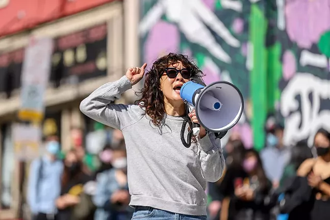 Stop Asian Hate protest against anti-Asian racism emphasizes love and solidarity in response to Atlanta shooting (8)