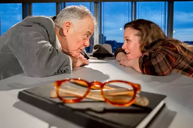 John Shepard and Hayley Nielsen in "The Master Builder" - PHOTO COURTESY OF HEATHER MULL