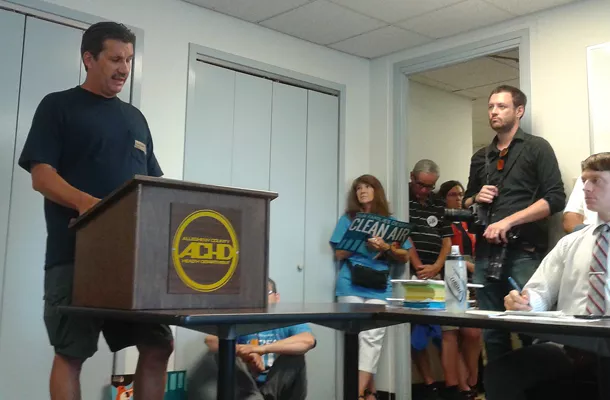 Cheswick power-plant employees and local residents testify at Allegheny County hearing (2)