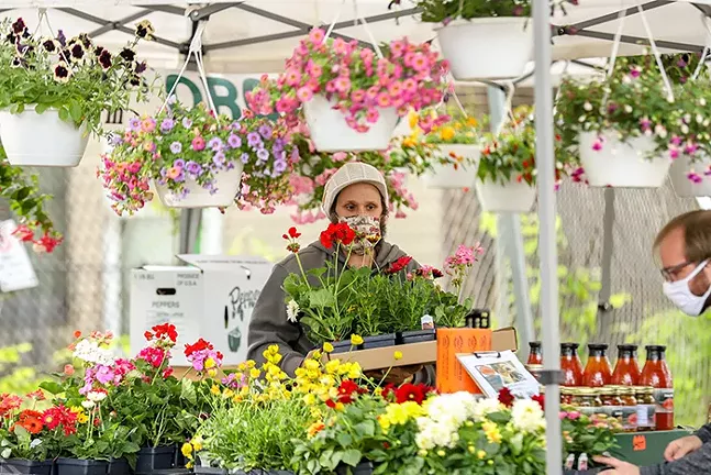 The City of Pittsburgh Office of Special Events launched a farmers market in East Liberty - CP PHOTO: KAYCEE ORWIG
