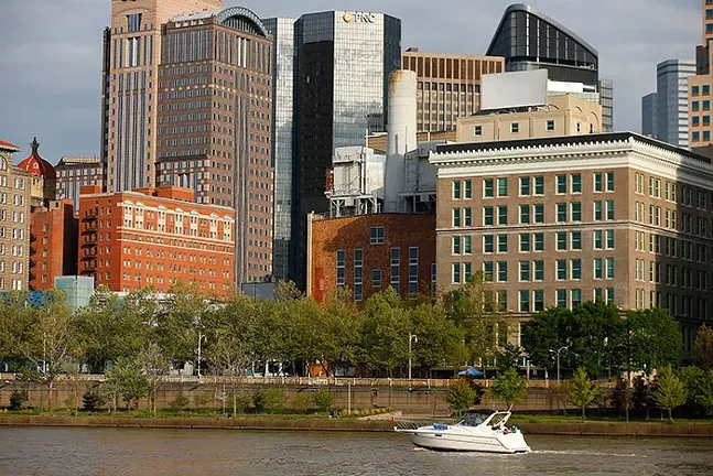 Why Pittsburgh is above average for non-car transit, and how it might be getting better