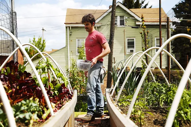 Ben tends to go into the back yard.  - CP Photo: JARED WICKERHAM