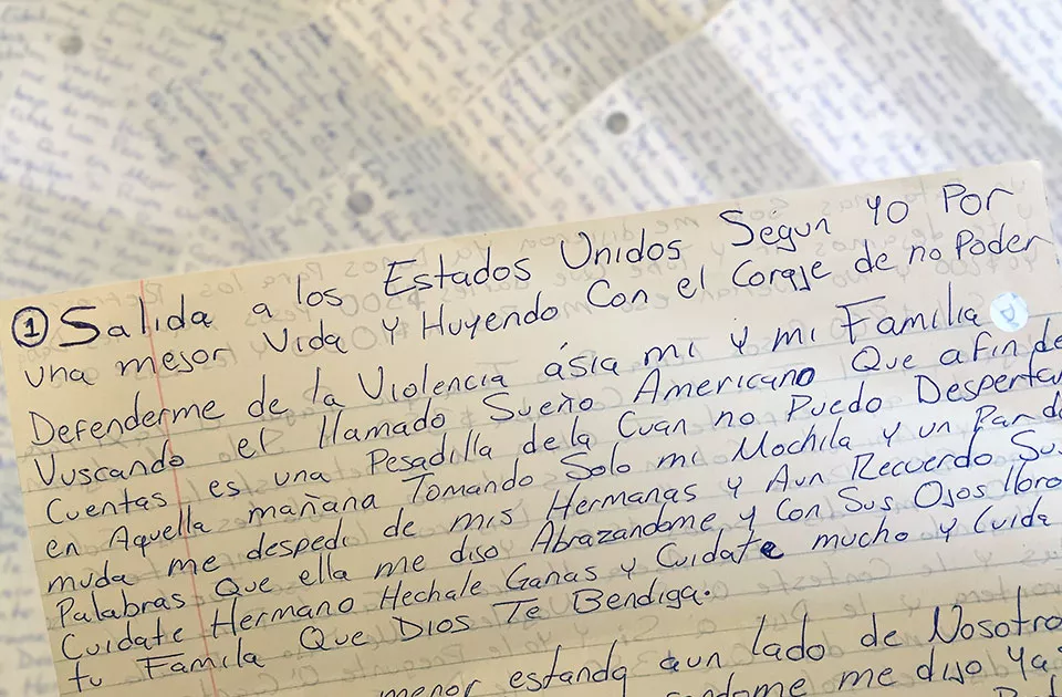 Import Export: Martín Esquivel-Hernandez travelled more than 5,000 miles to be with his family, but five years later he faces deportation