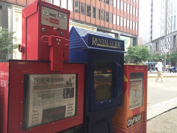 Dennis Roddy on the death of the Pittsburgh Tribune-Review's print edition