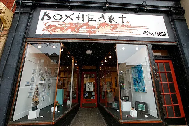 BoxHeart Gallery - CP PHOTO: JARED WICKERHAM
