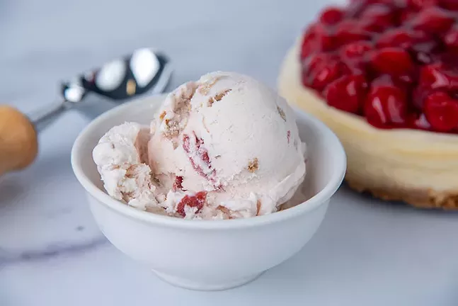 Graeter's Cherry Cheesecake - PHOTO: GRAETER'S