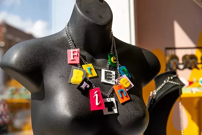 Electric Cat Jewelry on display at Boheme in Lawrenceville - CP PHOTO: KAYCEE ORWIG