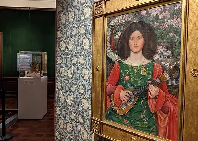 Victorian Radicals: From the Pre-Raphaelites to the Arts & Crafts Movement at Frick Art Museum - CP PHOTO: AMANDA WALTZ