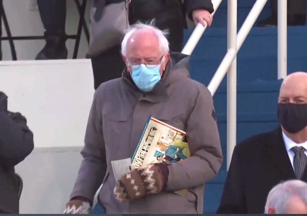 Bernie Sanders, devoted City Paper reader.