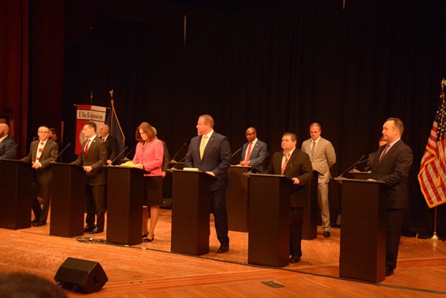 GOP gubernatorial candidates promise lower taxes, school choice in first debate