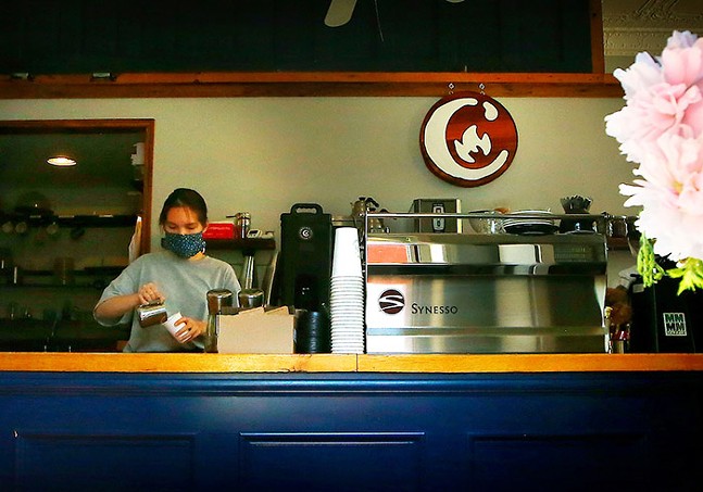 Seven Pittsburgh coffee shops serving tea lattes or steamers