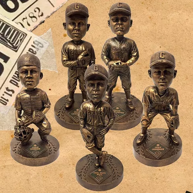 Pittsburgh Negro League baseball stars memorialized as bobbleheads