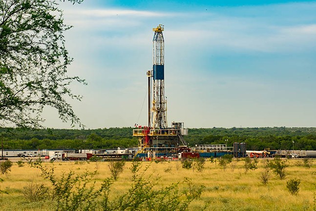 A natural gas drilling rig - PHOTO: ISTOCK