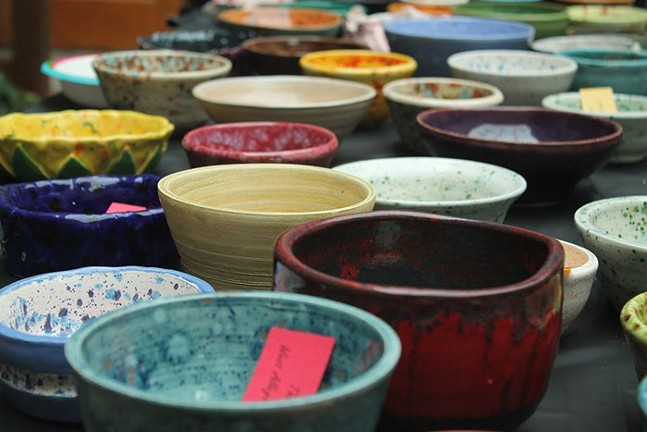 Empty Bowls - PHOTO: EMILY CLEATH, GREATER PITTSBURGH COMMUNITY FOOD BANK