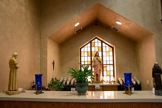 Inside St. Bede’s of Saint Mary Magdalene Parish - CP PHOTO: KAYCEE ORWIG