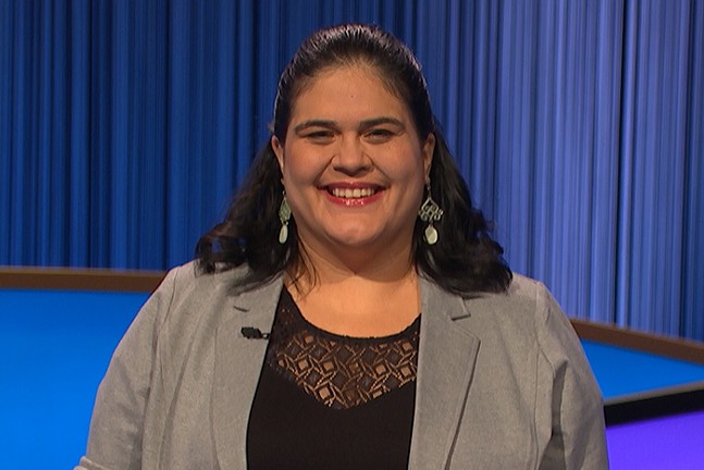 Pittsburgher Adriana Ramirez on Jeopardy! - PHOTO: COURTESY OF JEOPARDY!