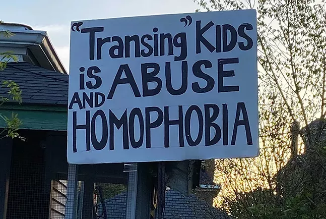 North Side family alleges transphobic harassment from neighbor