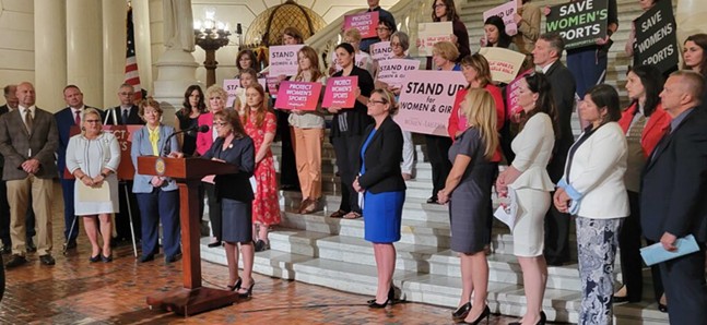 Pa. Senate approves GOP-authored bill targeting trans girls, women in school sports
