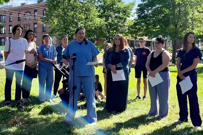 Maternity nurses at West Penn say losing Roe will negatively affect care for all patients